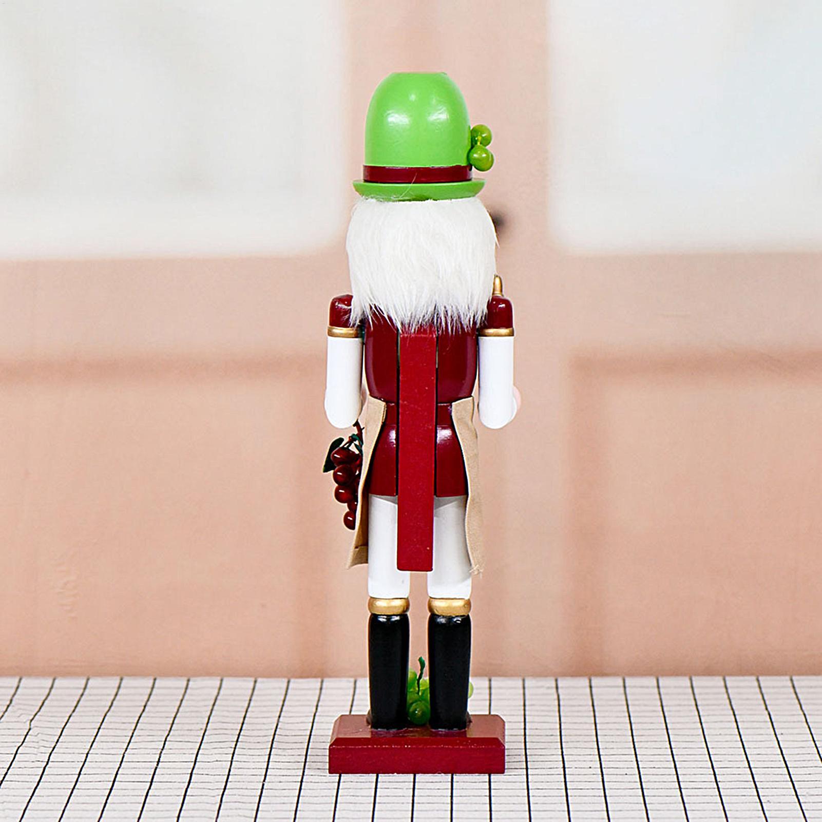 Nutcracker Figurine - Nutcracker Christmas Decor Wooden Nutcracker Wood