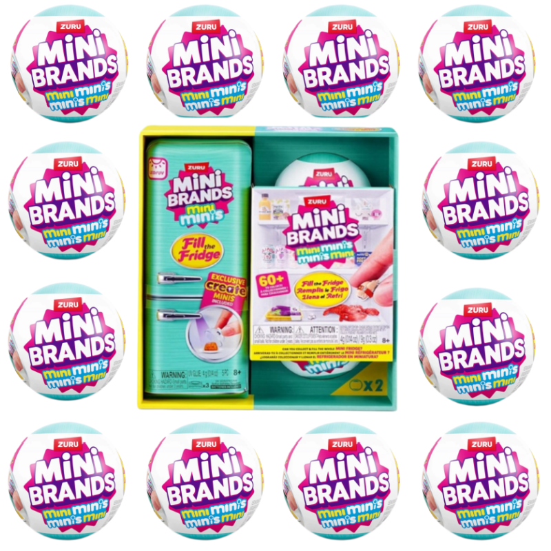 Ornament Ball Set - Zuru Mini Brand Surprise Refrigerator Ball