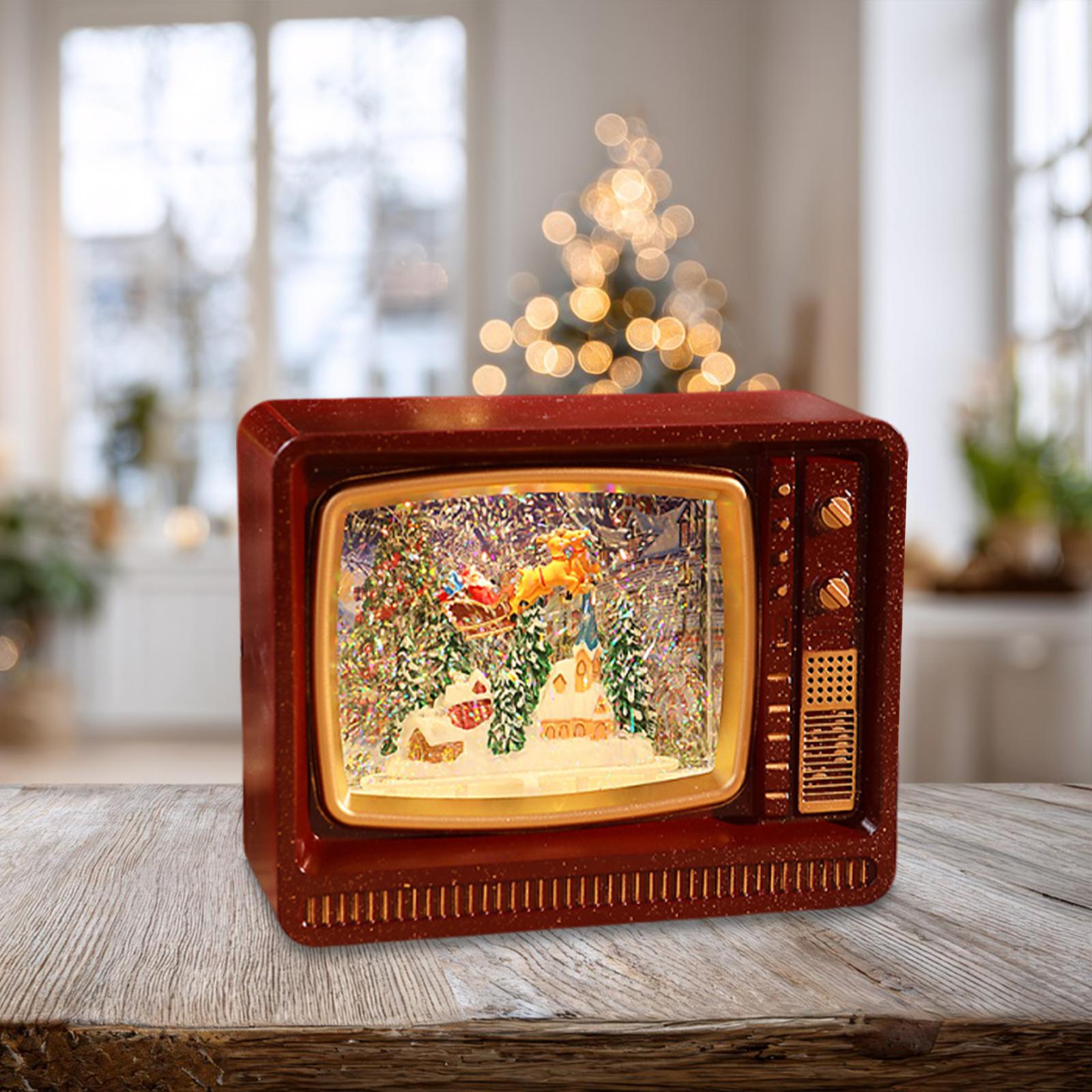 Snow Globe Musical - Snow Globes Christmas Music Box Compact