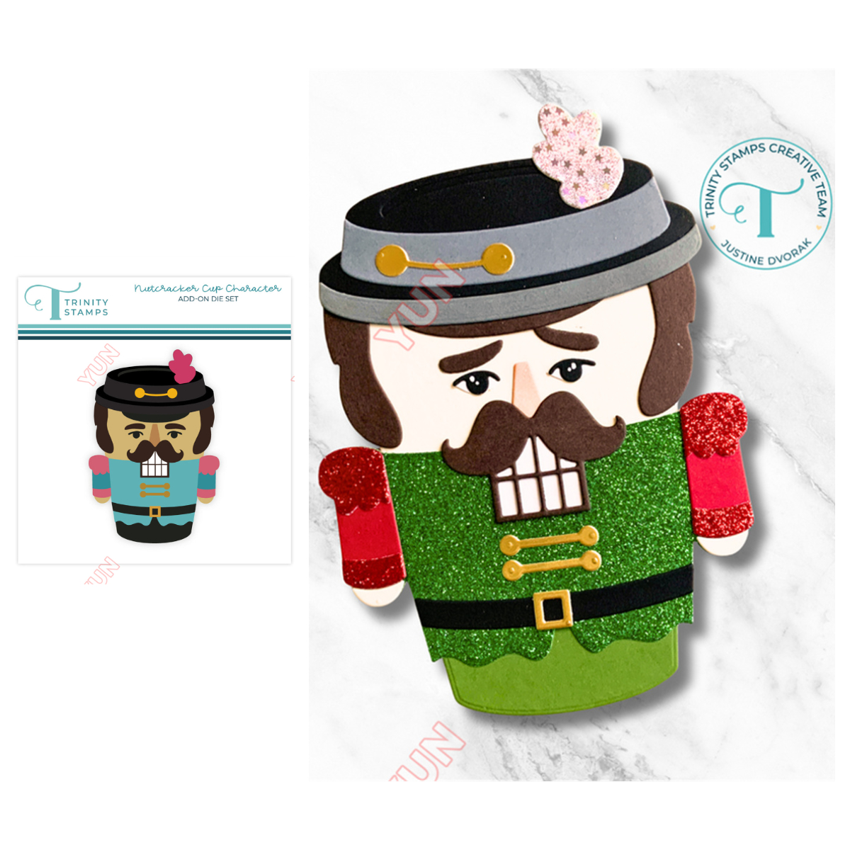 Nutcracker Figurine - 2025 New Metal Cutting Dies Christmas