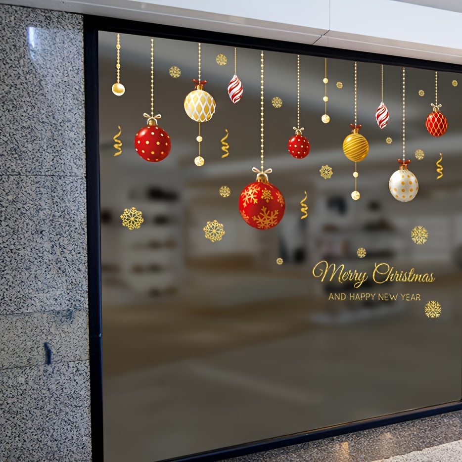 1pc Reusabl Window Stickers -  - Snowflake Window Decal 评论和价格