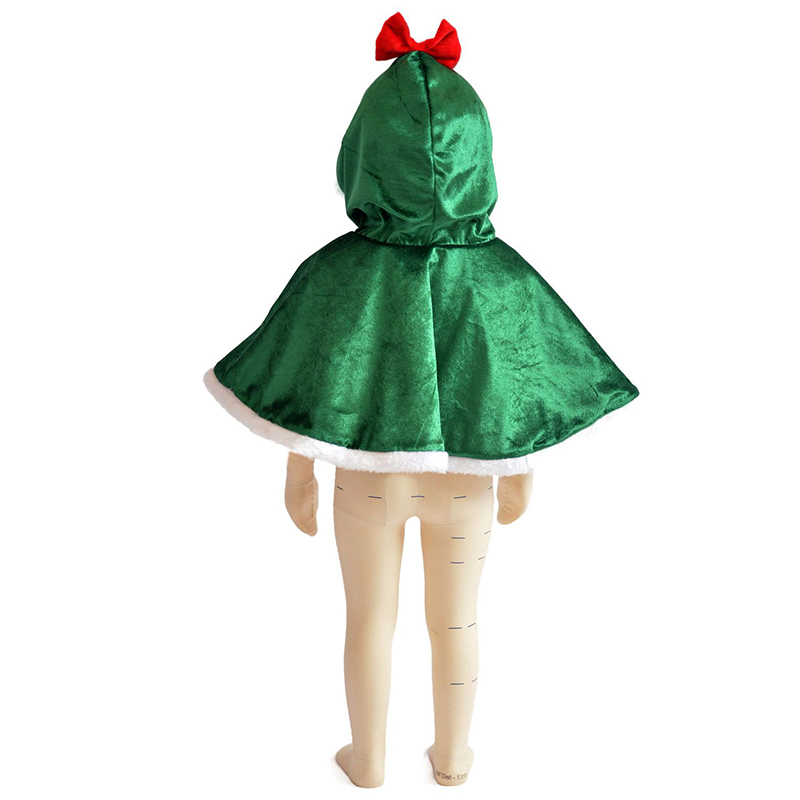 Green Elf Christmas Hooded Pon - Elf Costume Christmas 评论和价格