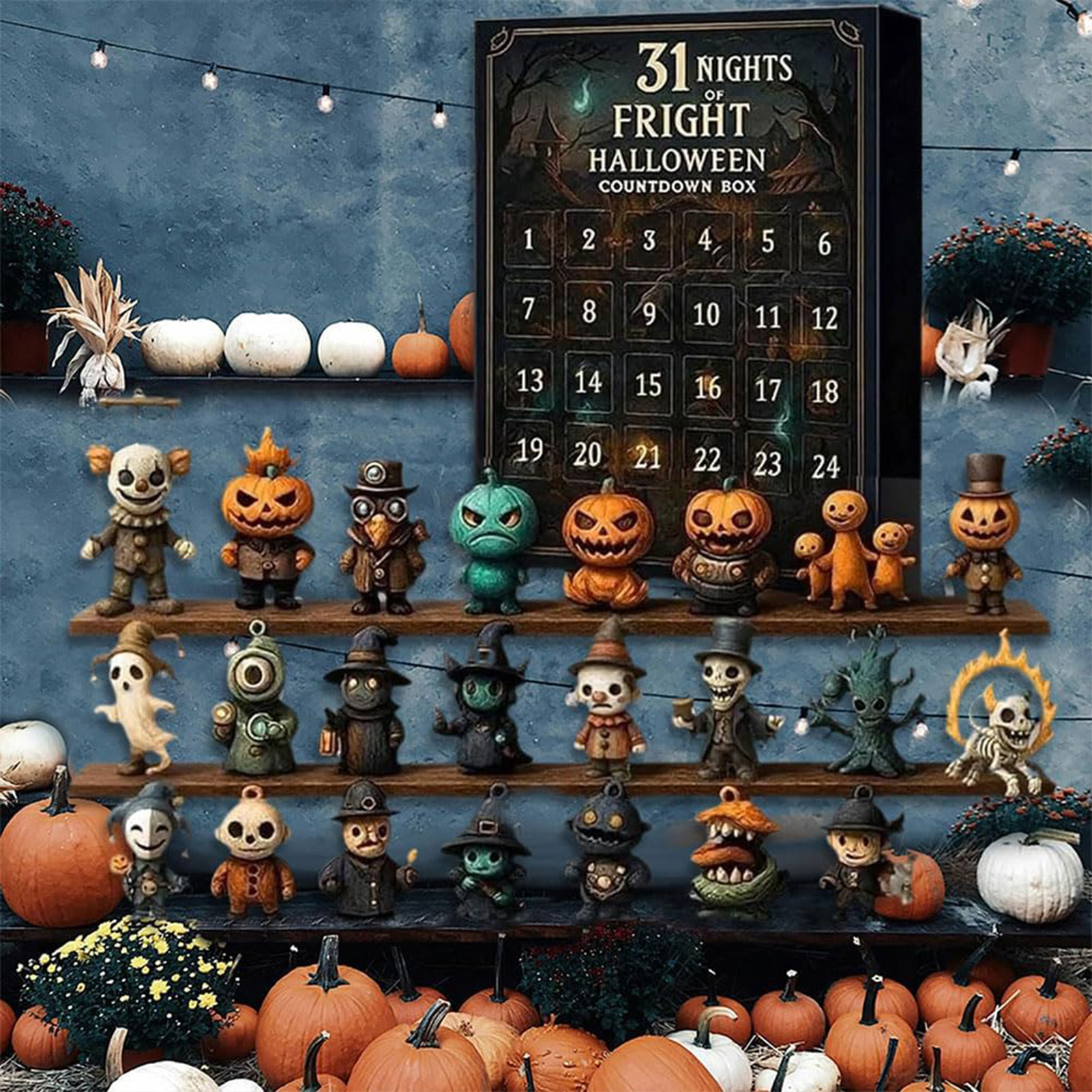 31 Nights Of Fright For Hallow - Advent Calendar Gift 评论和价格