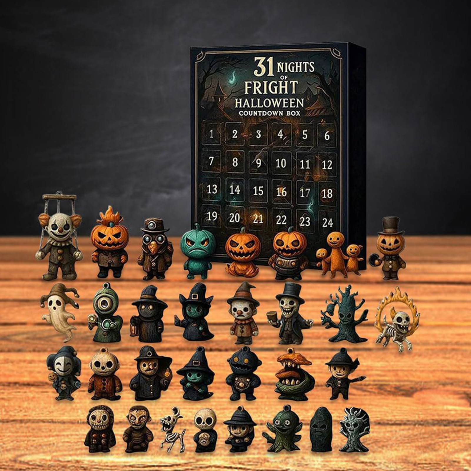 31 Nights Of Fright For Hallow - Advent Calendar Gift 评论和价格