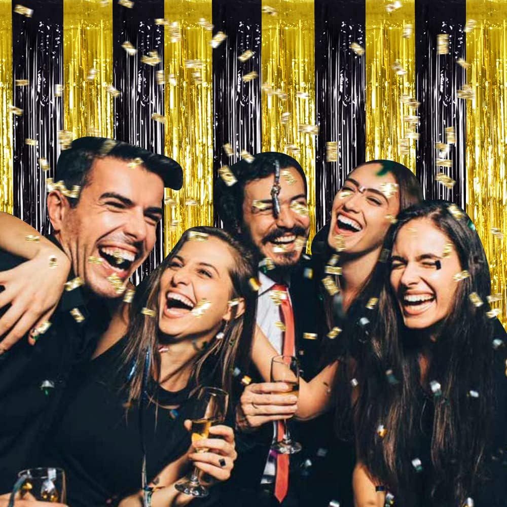 Party Backdrop Fringe Tinsel C - Tinsel Garland Decoration 评论和价格