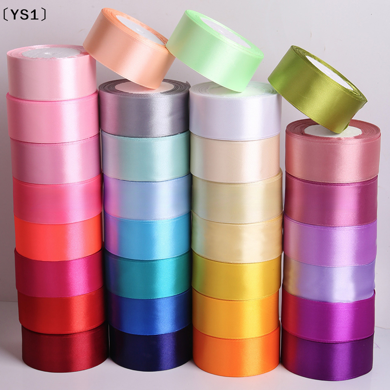 〔YS1〕4cm 25 Yards Satin Ribbon - Ribbon Bow Gift 评论和价格