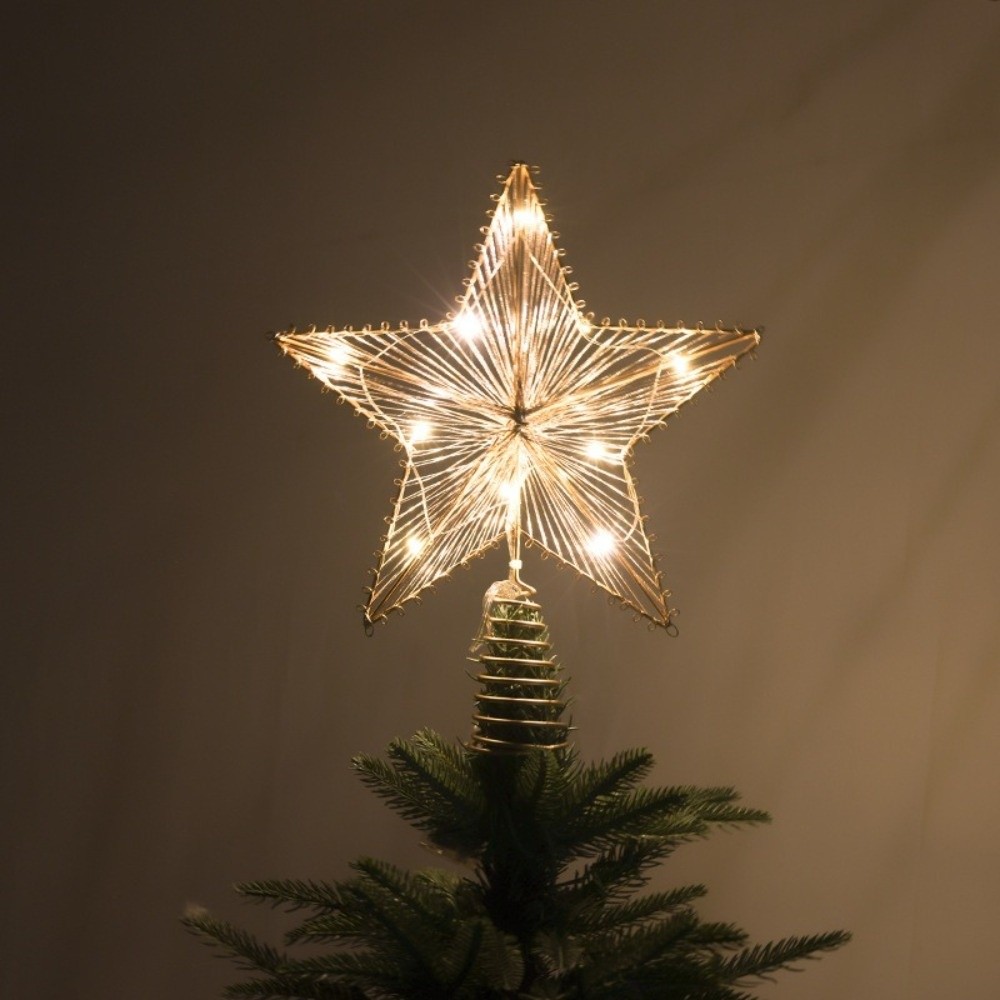 3D Glitter Star Christmas Tree - Star Tree Topper 评论和价格