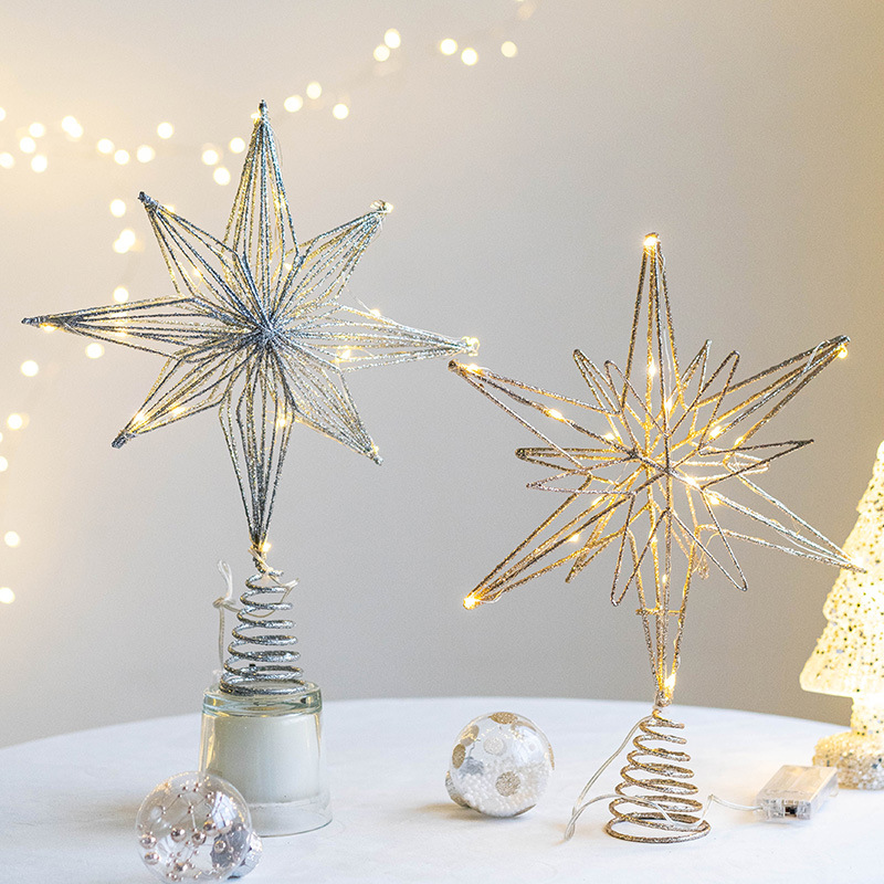 30cm Led Star Christmas Tree T - Star Tree Topper 评论和价格