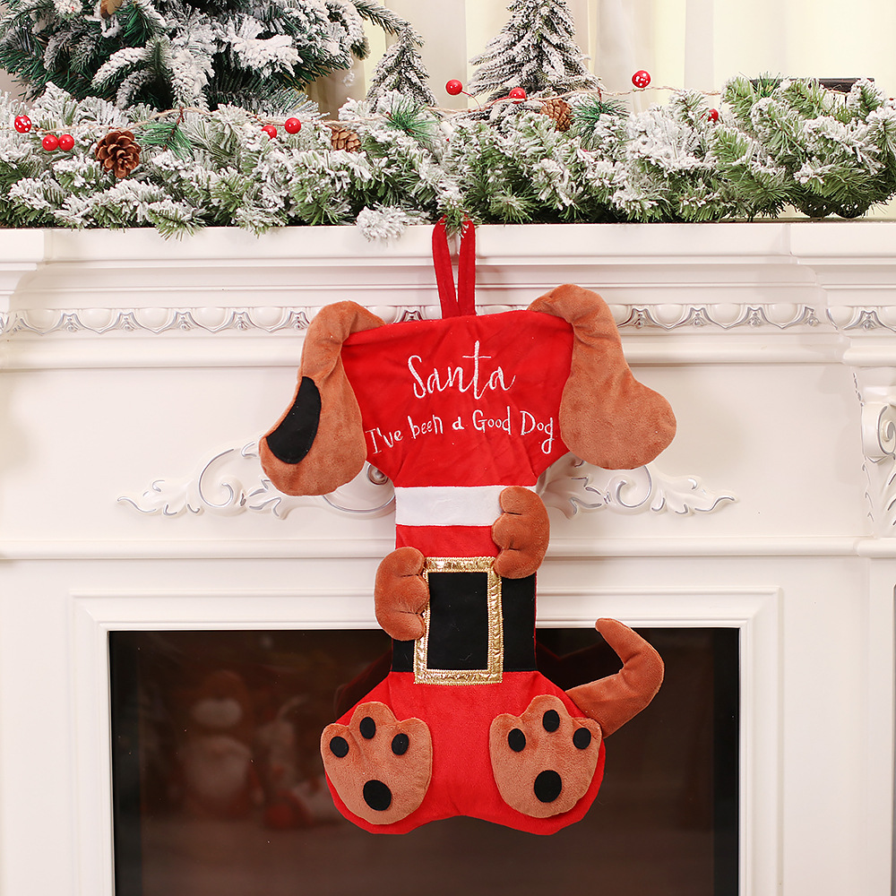 3D Animal Christmas Stockings  - Christmas Stocking Hanging 评论和价格