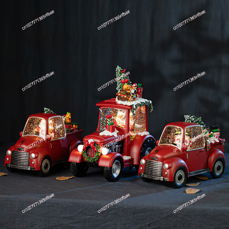 New - style Christmas Decorati - Snow Globe Musical 评论和价格