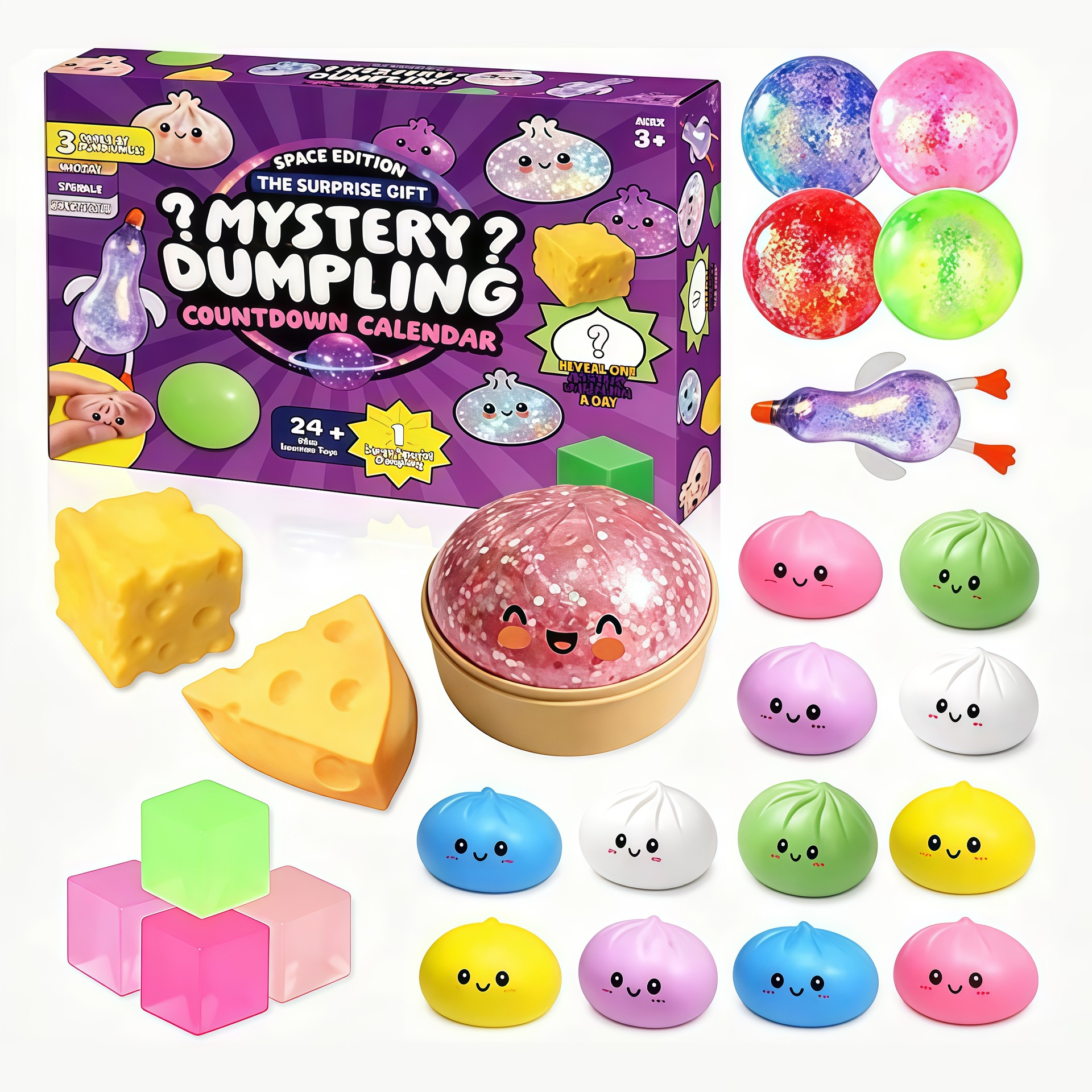 Mystery Dumpling Squishy Adven - Advent Calendar Gift 评论和价格