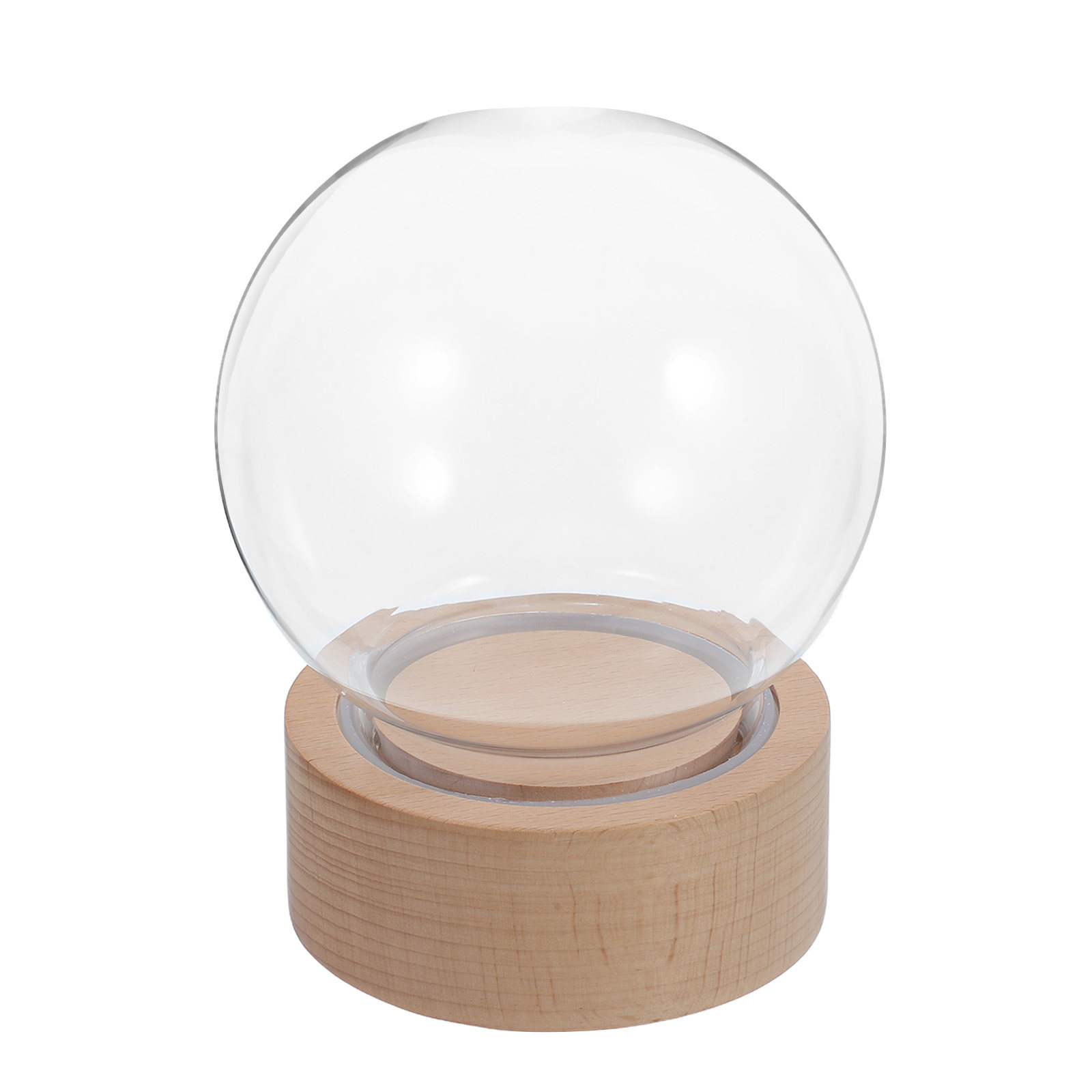 Clear Snow Globe Music Box Ete - Snow Globe Musical 评论和价格