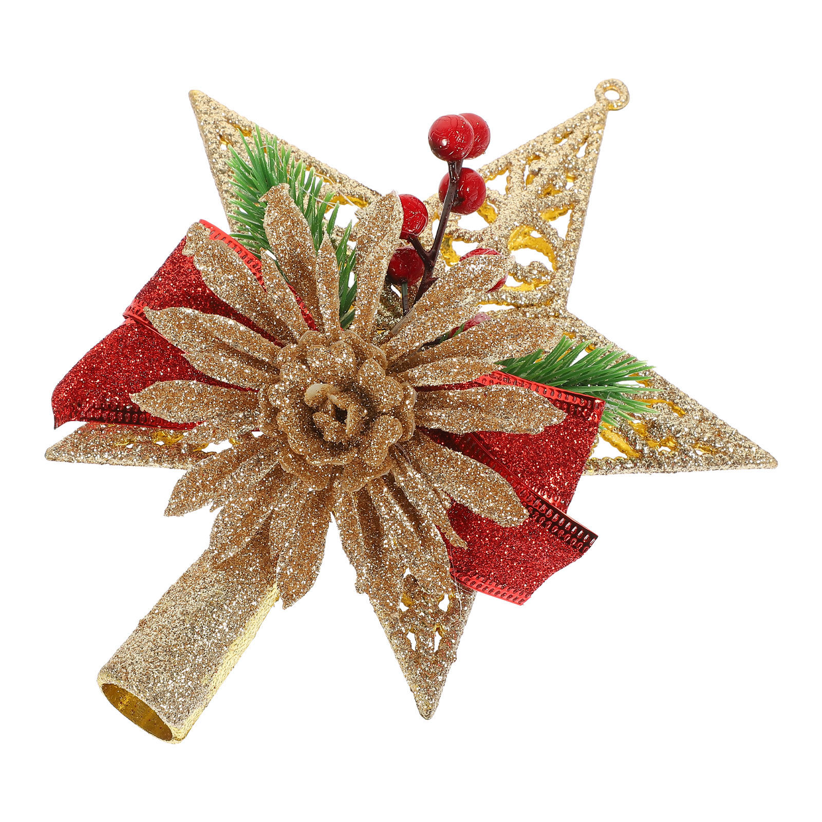 1pc Christmas Tree Topper Exqu - Star Tree Topper 评论和价格