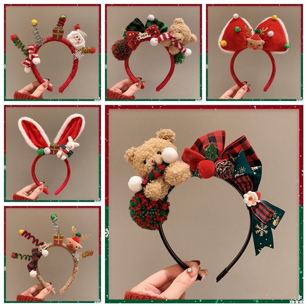 Christmas Decoration Christmas - Reindeer Antlers Headband 评论和价格