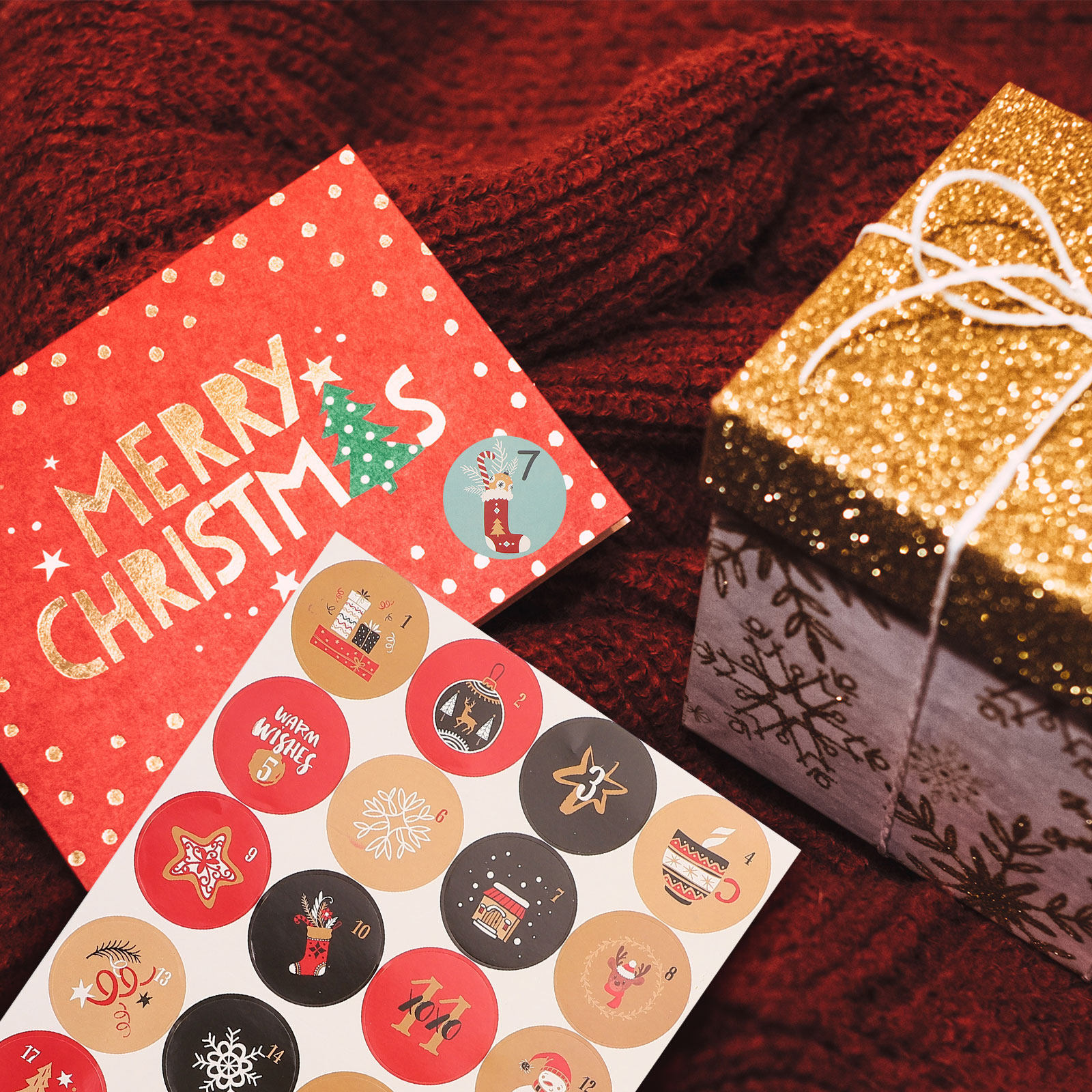 10 Sheets Holidays Stickers Ch - Advent Calendar Gift 评论和价格
