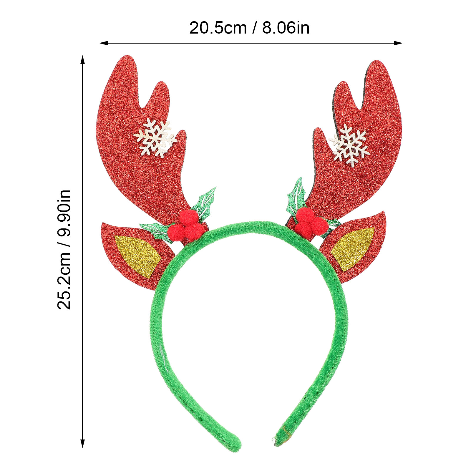 Christmas Deer Antlers Headban - Reindeer Antlers Headband 评论和价格