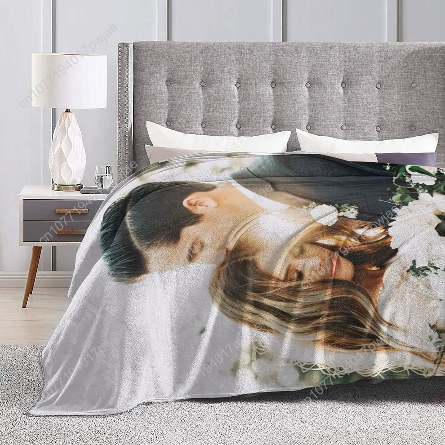 Custom Blanket with Photos Tex - Christmas Throw Blanket 评论和价格