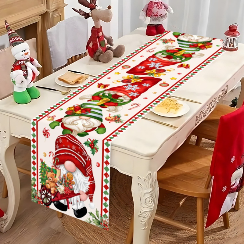 Christmas Table Runner Faceles - Christmas Table Runner 评论和价格