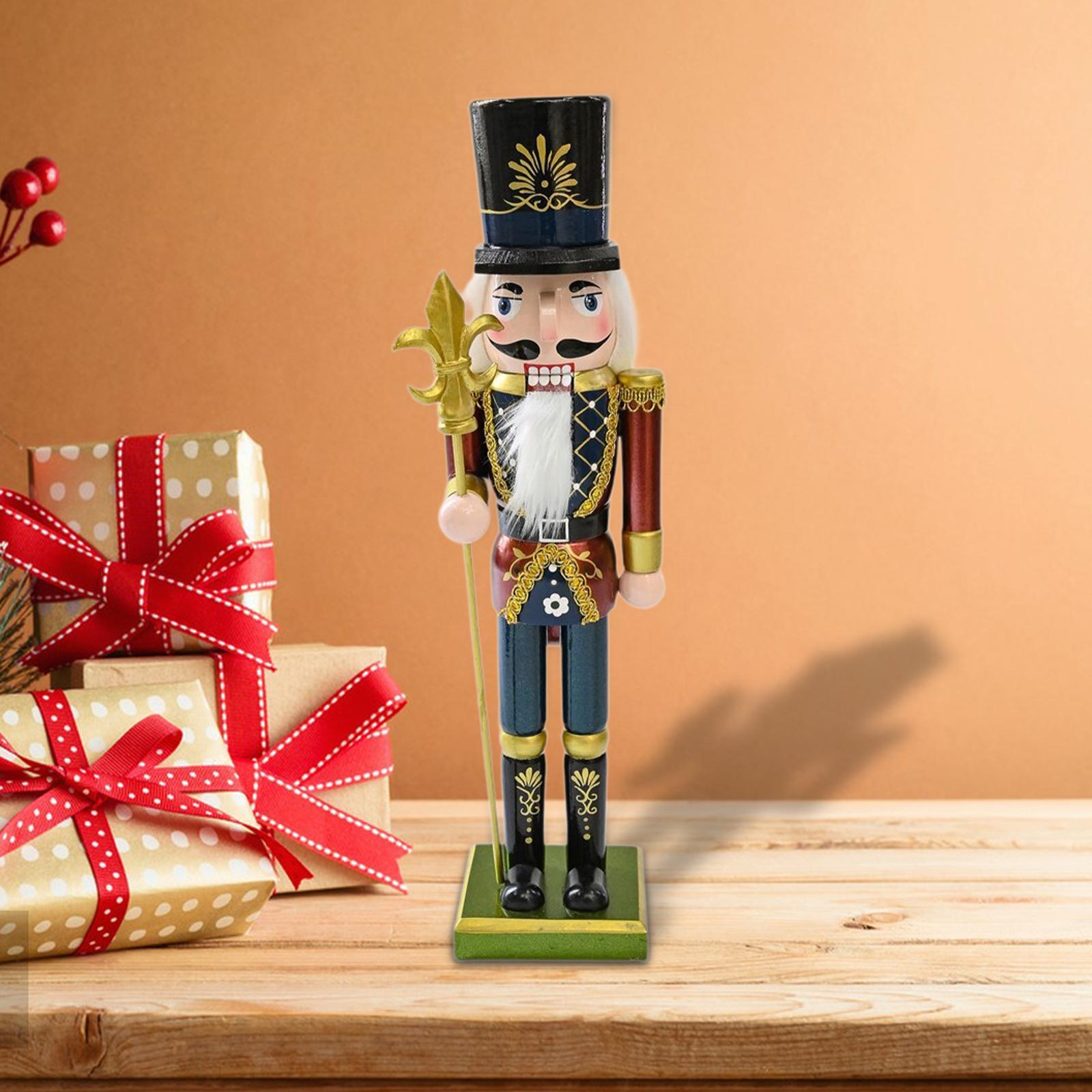 Wood Nutcracker Figure Figurin - Nutcracker Figurine 评论和价格