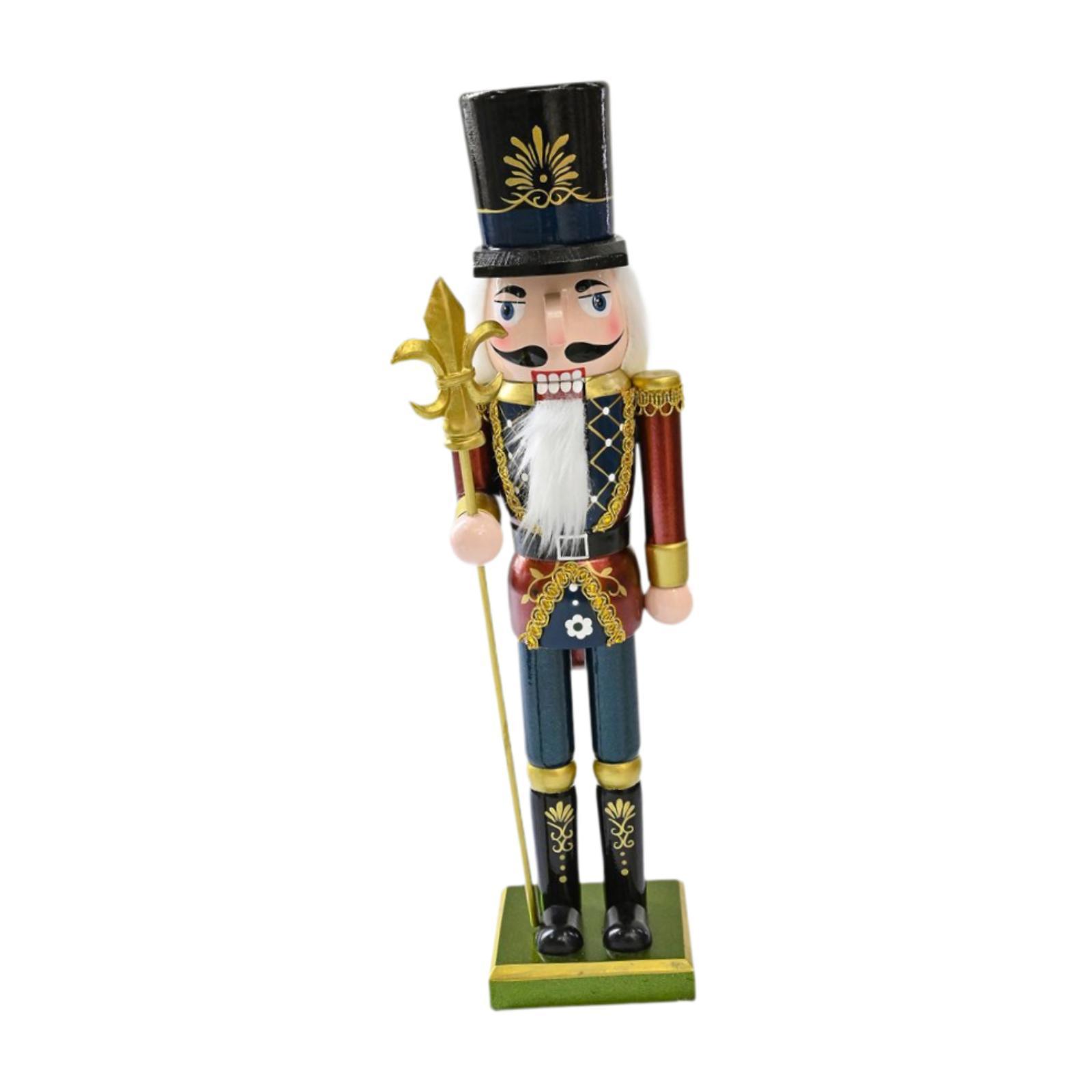 Wood Nutcracker Figure Figurin - Nutcracker Figurine 评论和价格