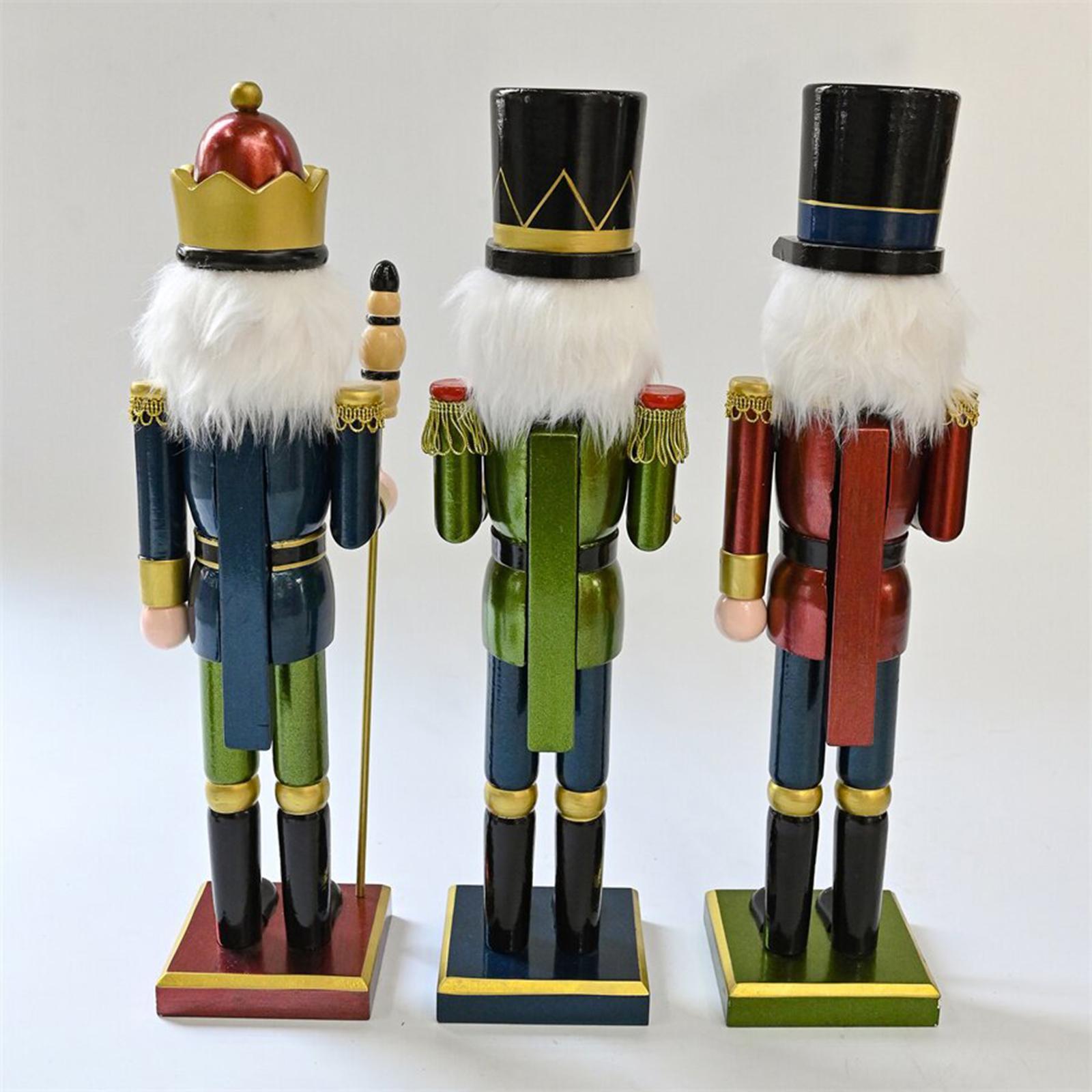 Wood Nutcracker Figure Figurin - Nutcracker Figurine 评论和价格