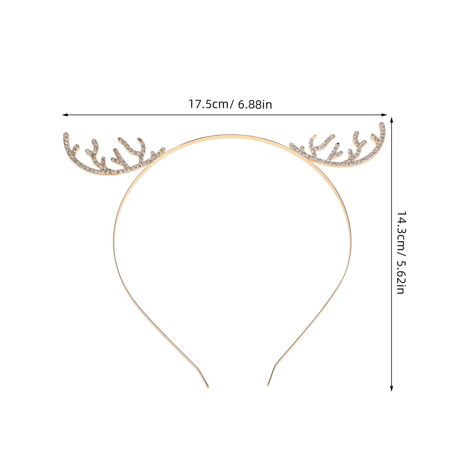 Rhinestone Reindeer Antlers He - Reindeer Antlers Headband 评论和价格