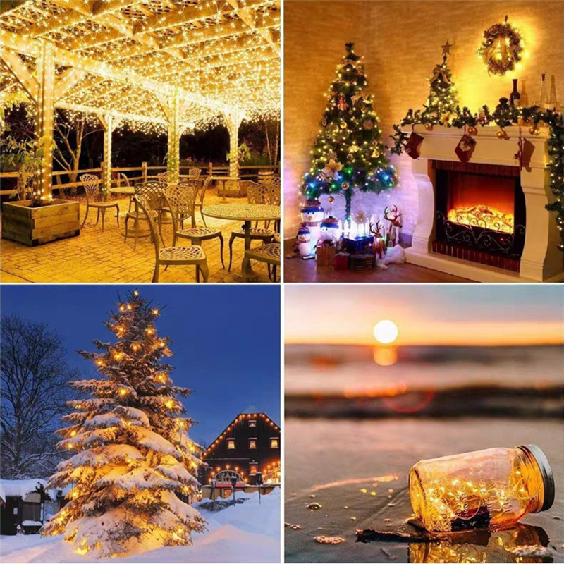 ONCE Solar Powered Lights 200  - Led Fairy String Lights 评论和价格