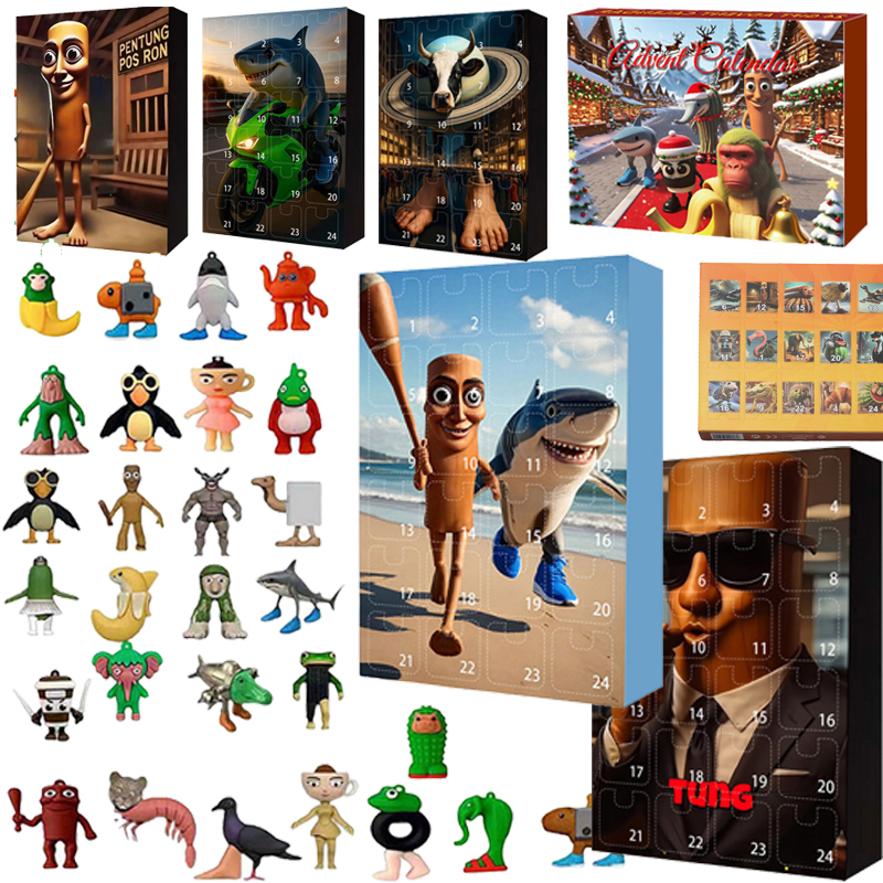 2025 Italian Brainrot Christma - Advent Calendar Gift 评论和价格