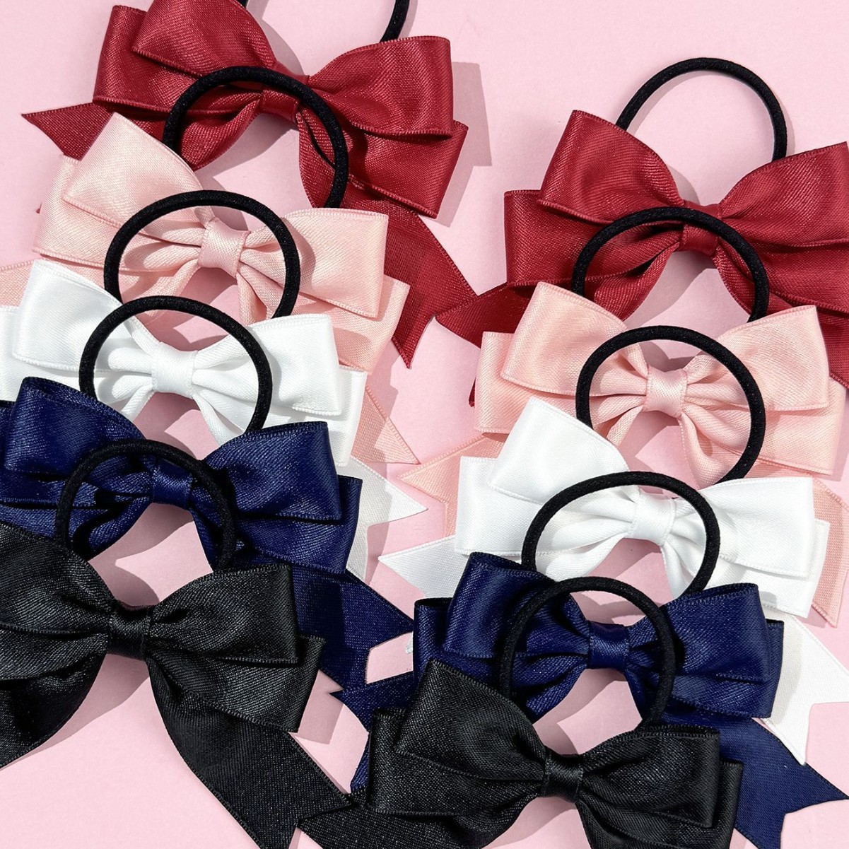 2 Pieces of Bow Hair Ties, Swe - Ribbon Bow Gift 评论和价格