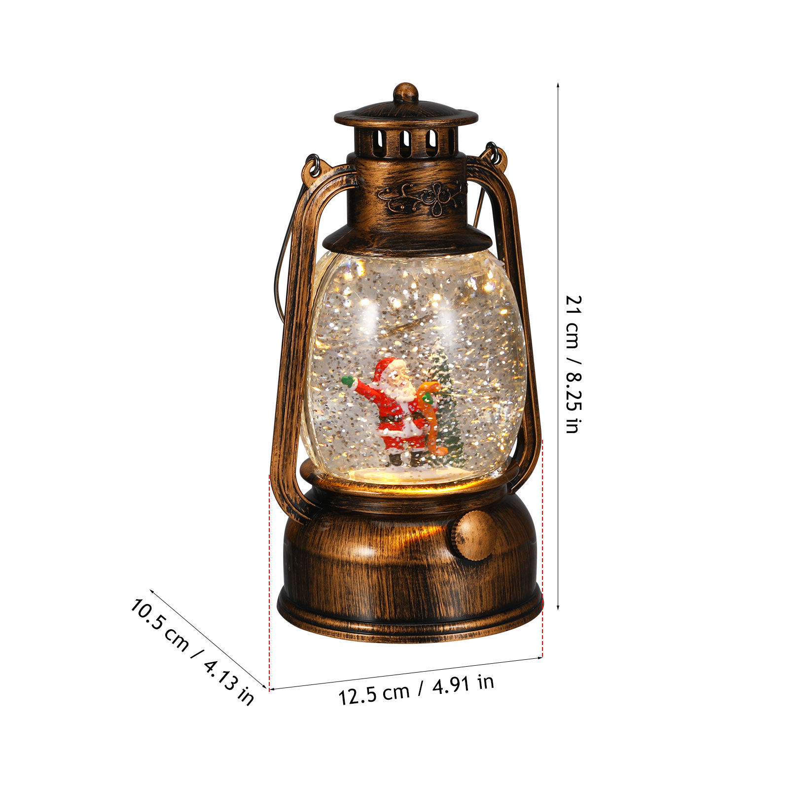 Lighted Musical Snow Globe Lan - Snow Globe Musical 评论和价格