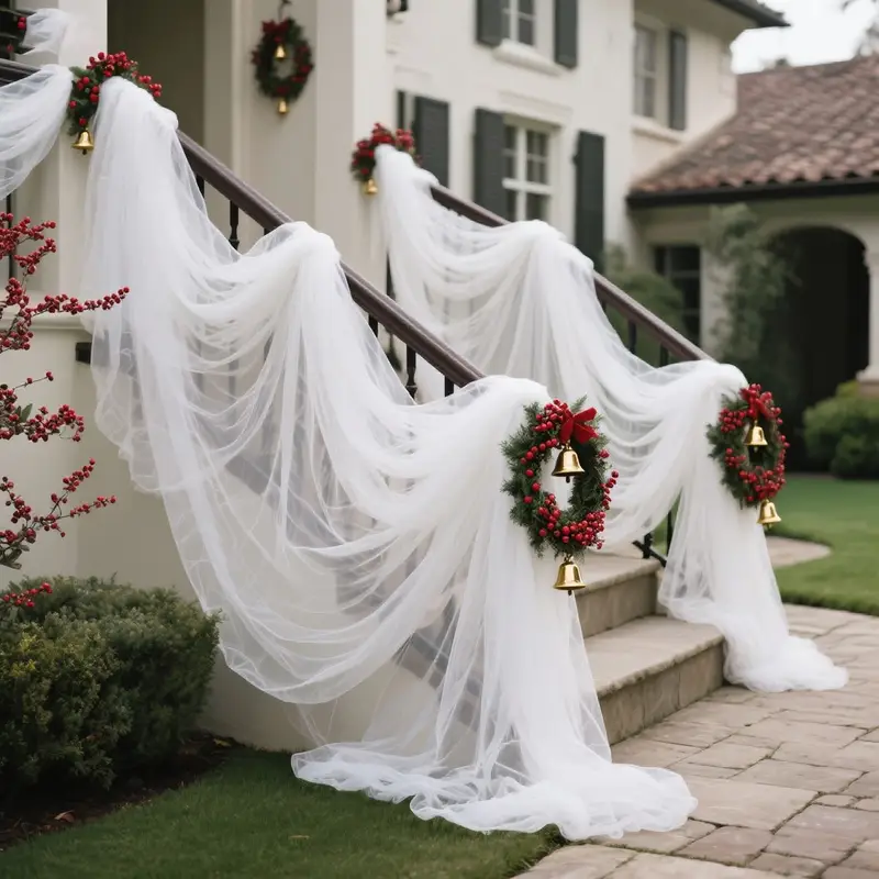 DIY Decoration Tulle Arch Drap - Christmas Table Runner 评论和价格