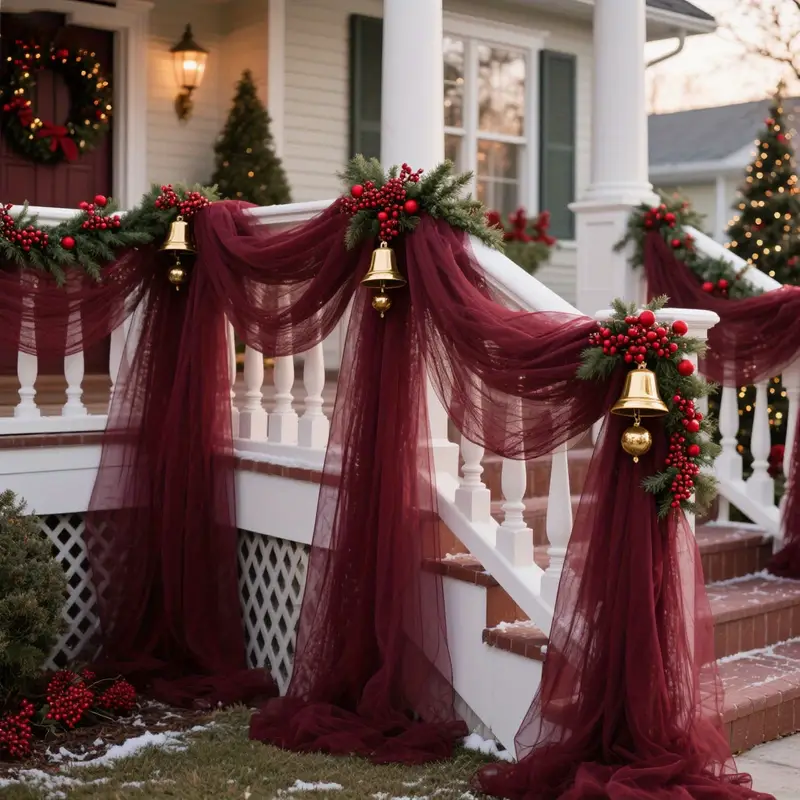 DIY Decoration Tulle Arch Drap - Christmas Table Runner 评论和价格