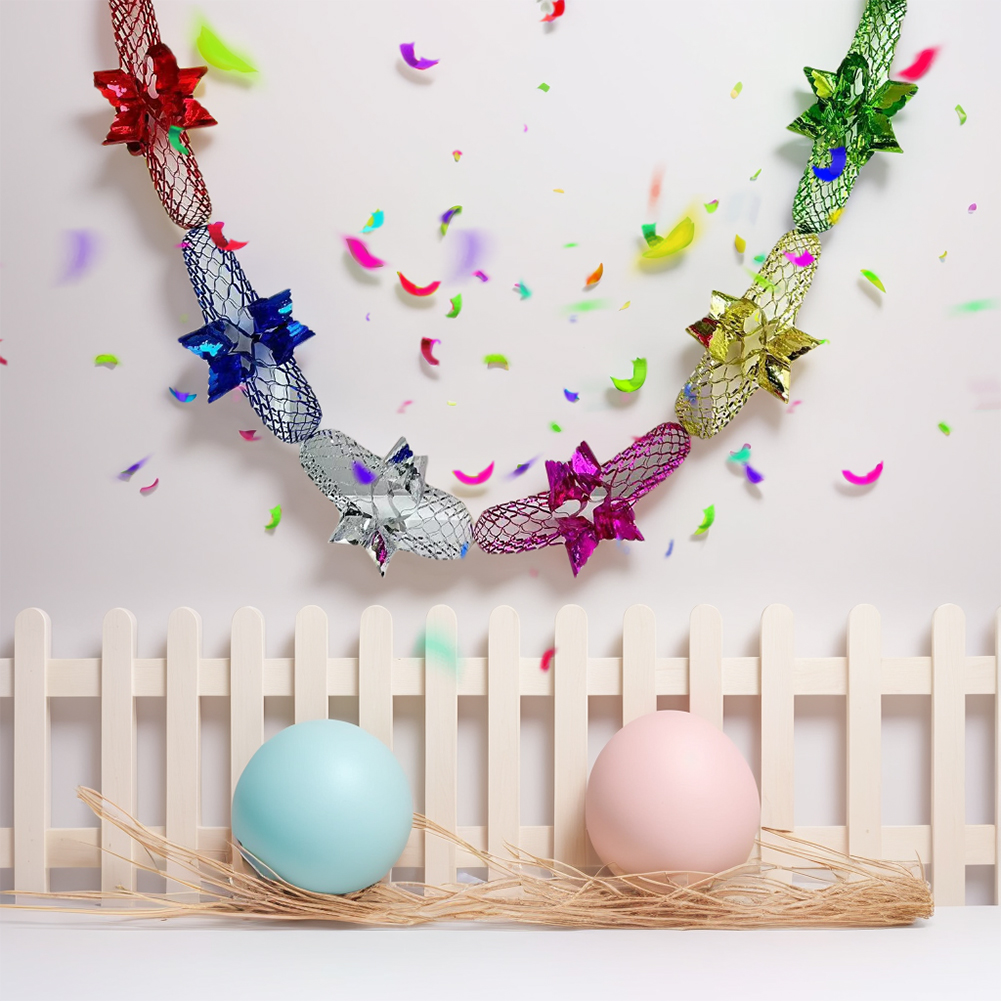 Christmas Foil Garland Ceiling - Tinsel Garland Decoration 评论和价格