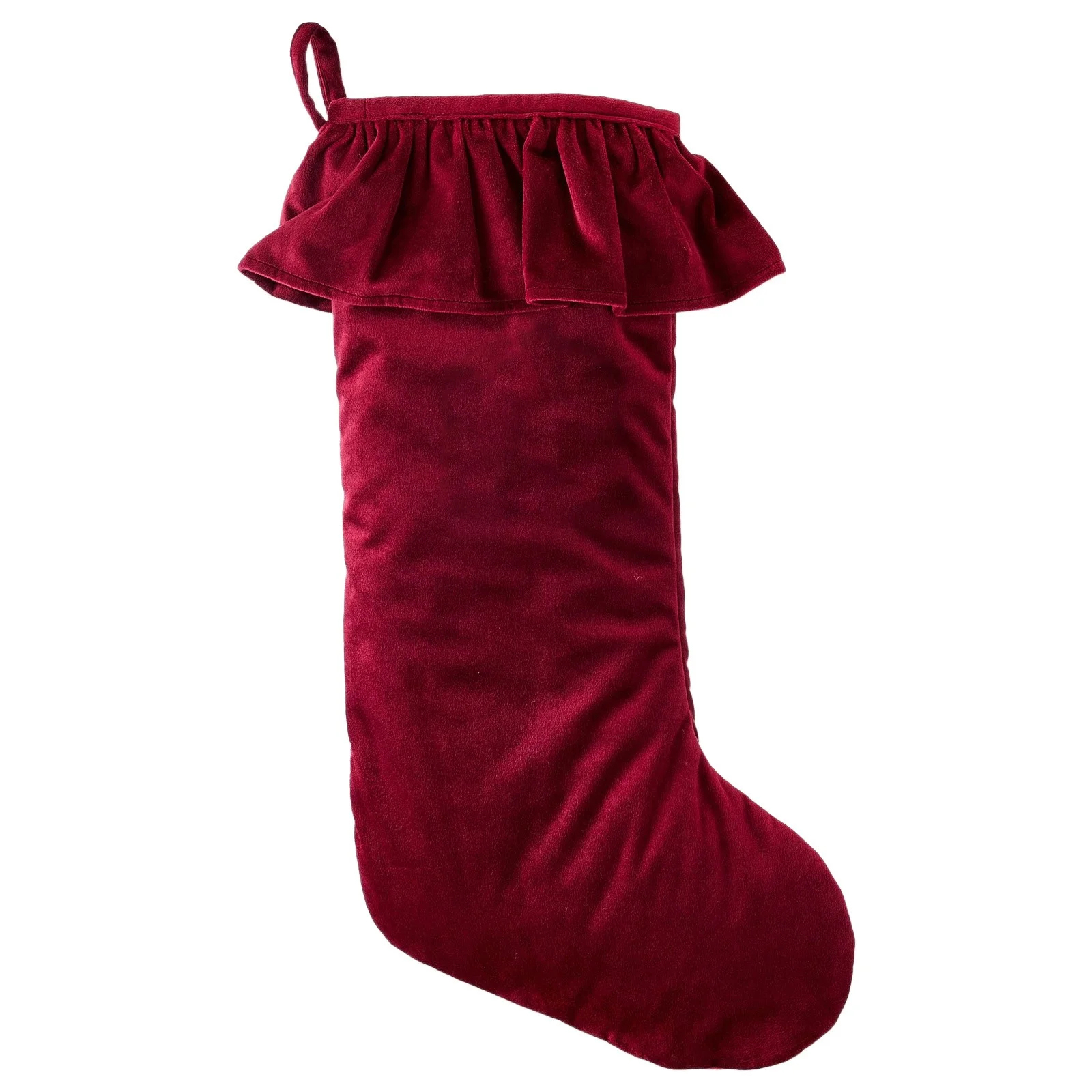 Velvet Christmas Stocking Holi - Christmas Stocking Hanging 评论和价格