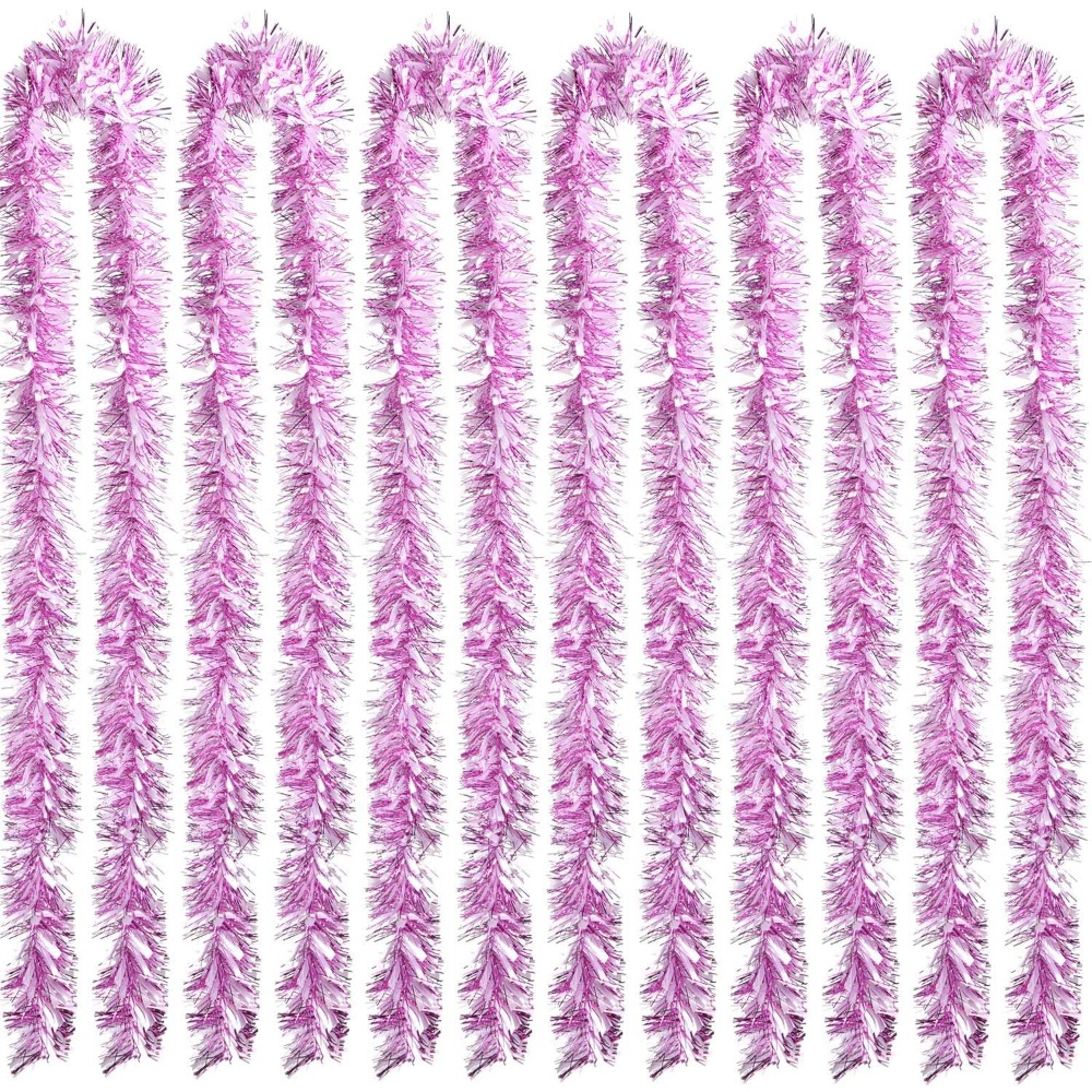6 Pieces Valentine's Day Tinse - Tinsel Garland Decoration 评论和价格