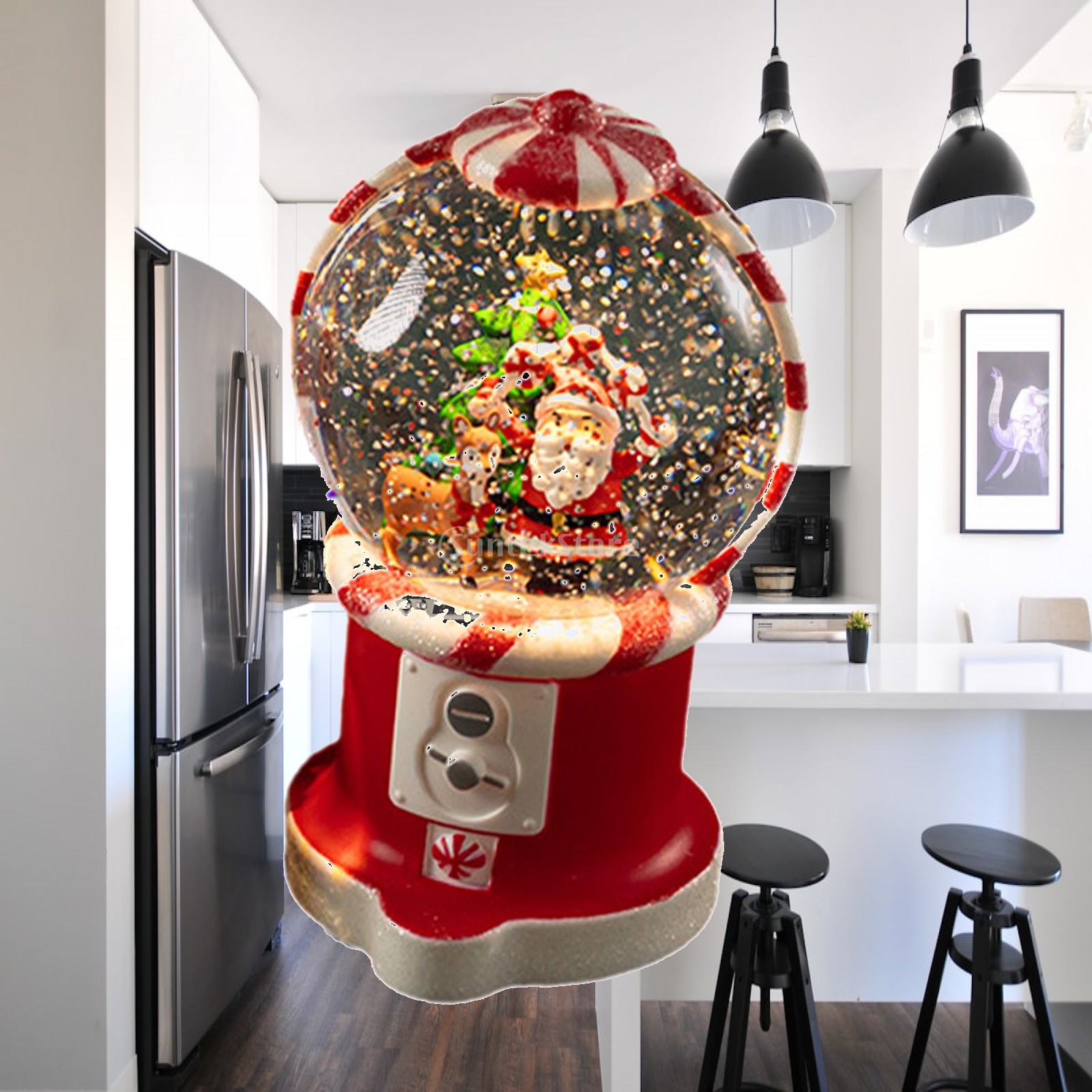 Christmas Musical Snow Globe C - Snow Globe Musical 评论和价格