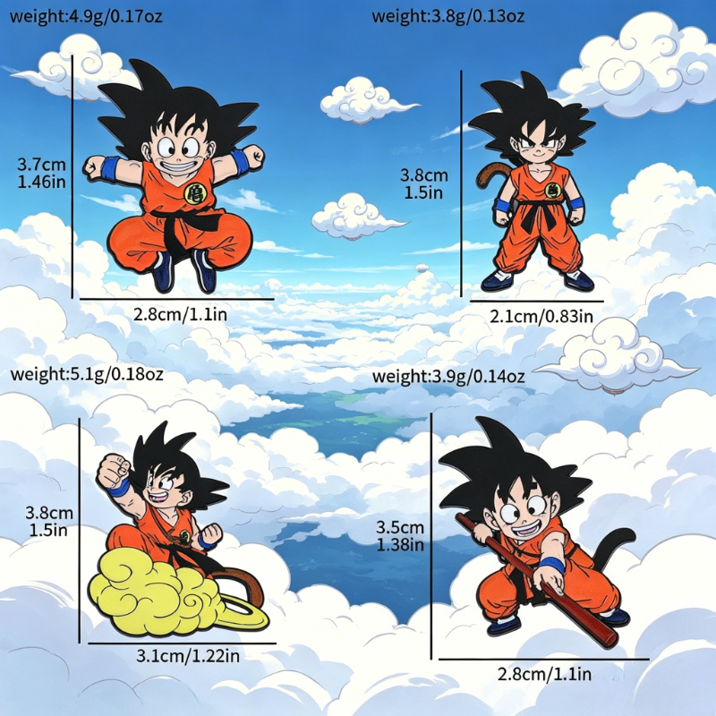 Dragon Ball Son Goku Cute Meta - Ornament Ball Set 评论和价格