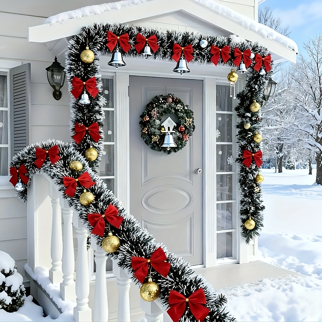 Artificial Christmas Garland X - Christmas Wreath Fake 评论和价格