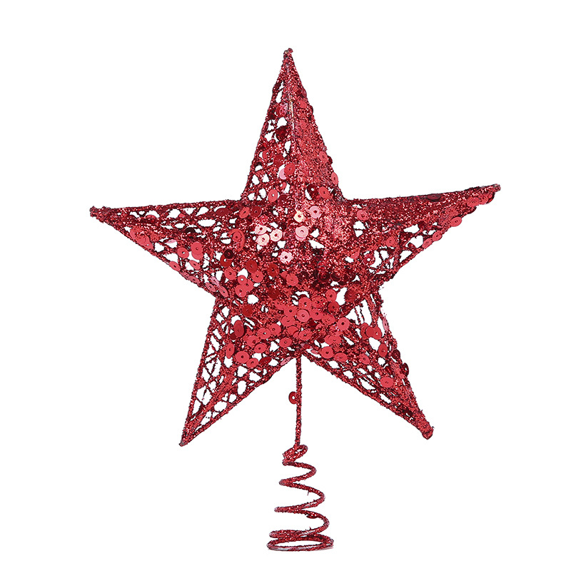 15/20/25/30cm Hollow Star Gold - Star Tree Topper 评论和价格