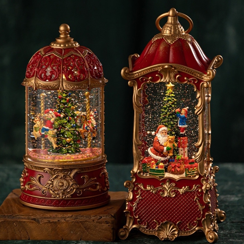 Shake Activated Snow Globes La - Snow Globe Musical 评论和价格