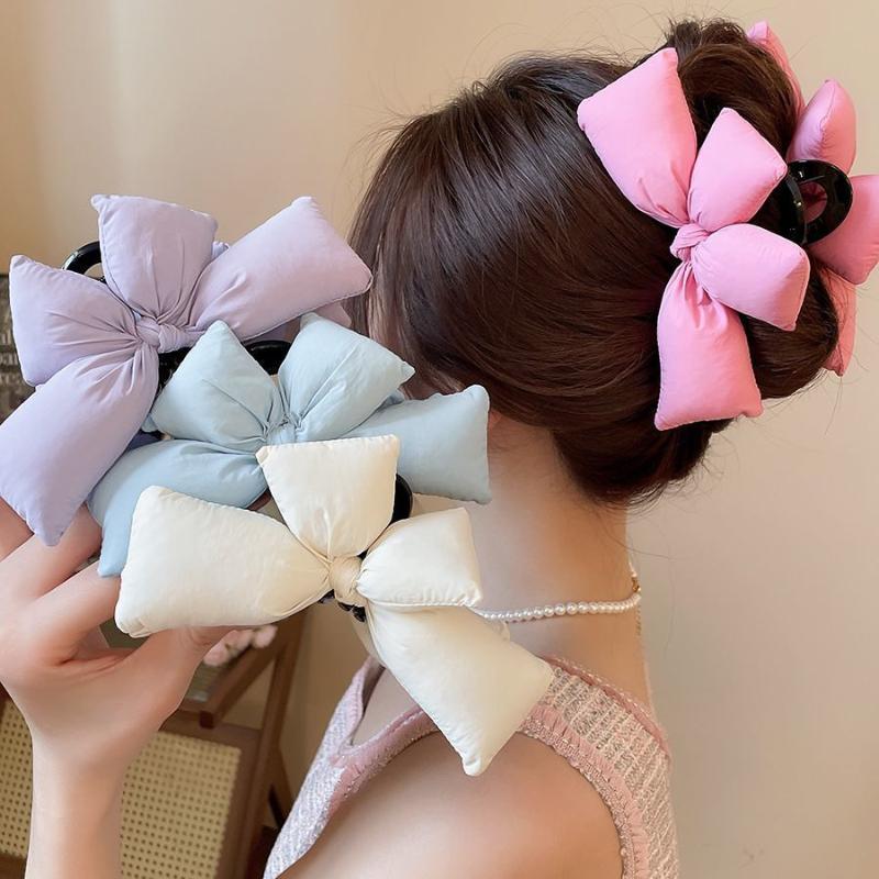 Women 3D Bow Princess Hairpin  - Ribbon Bow Gift 评论和价格