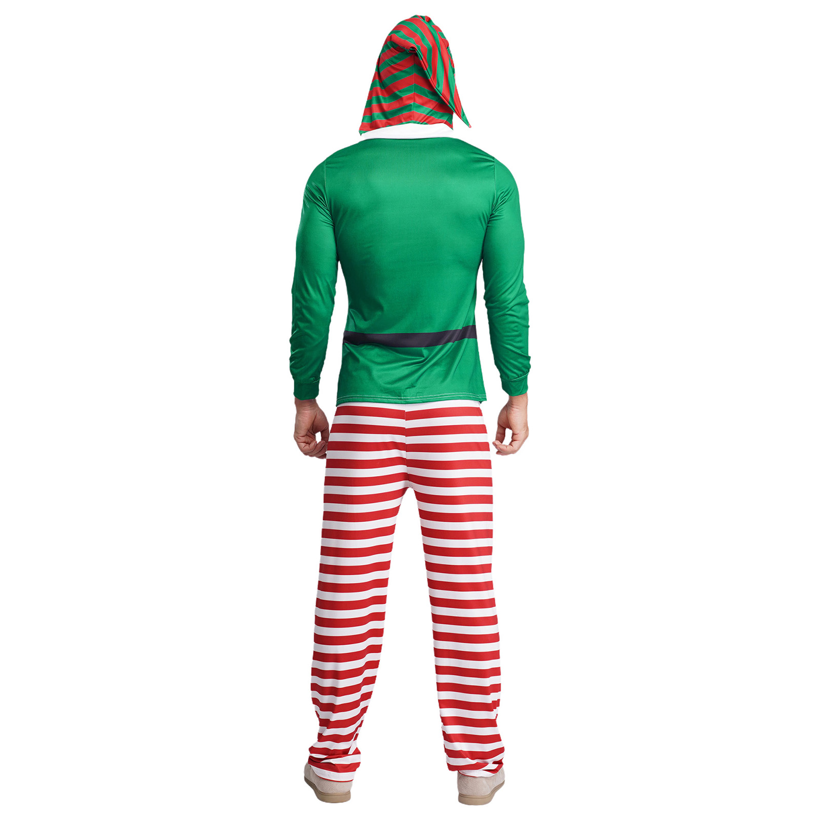 Mens Christmas Elf Pajamas Par - Elf Costume Christmas 评论和价格