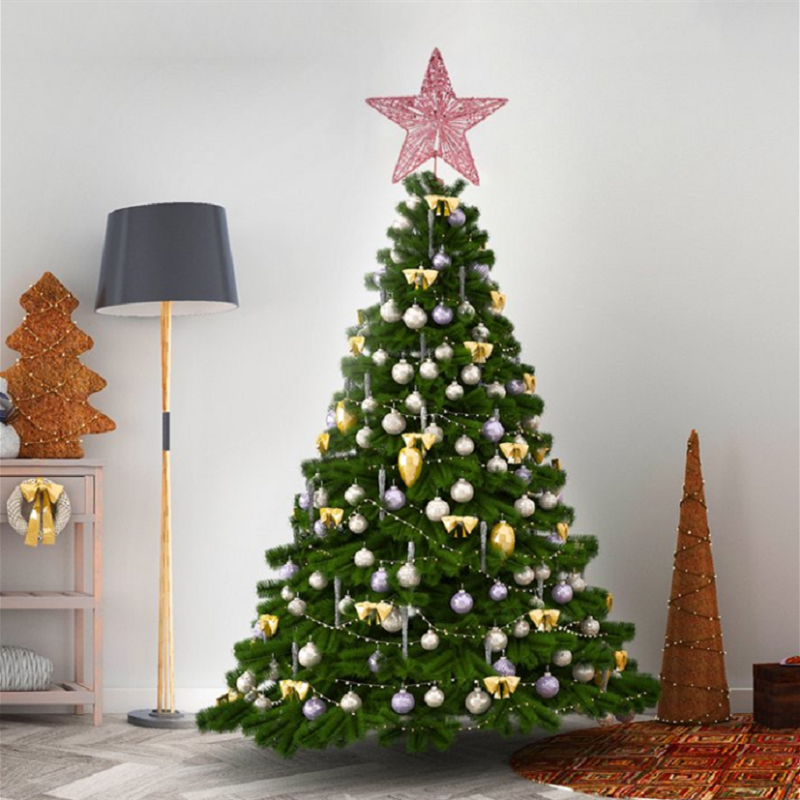 Christmas Pink Pentagon Top St - Star Tree Topper 评论和价格