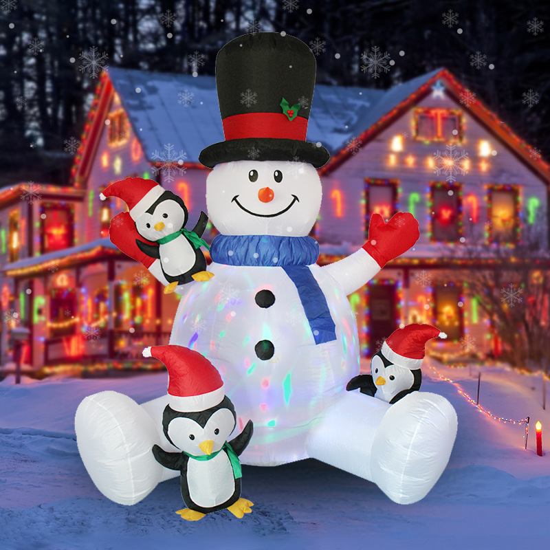 Christmas Inflatable Snowman P - Christmas Lights Outdoor 评论和价格