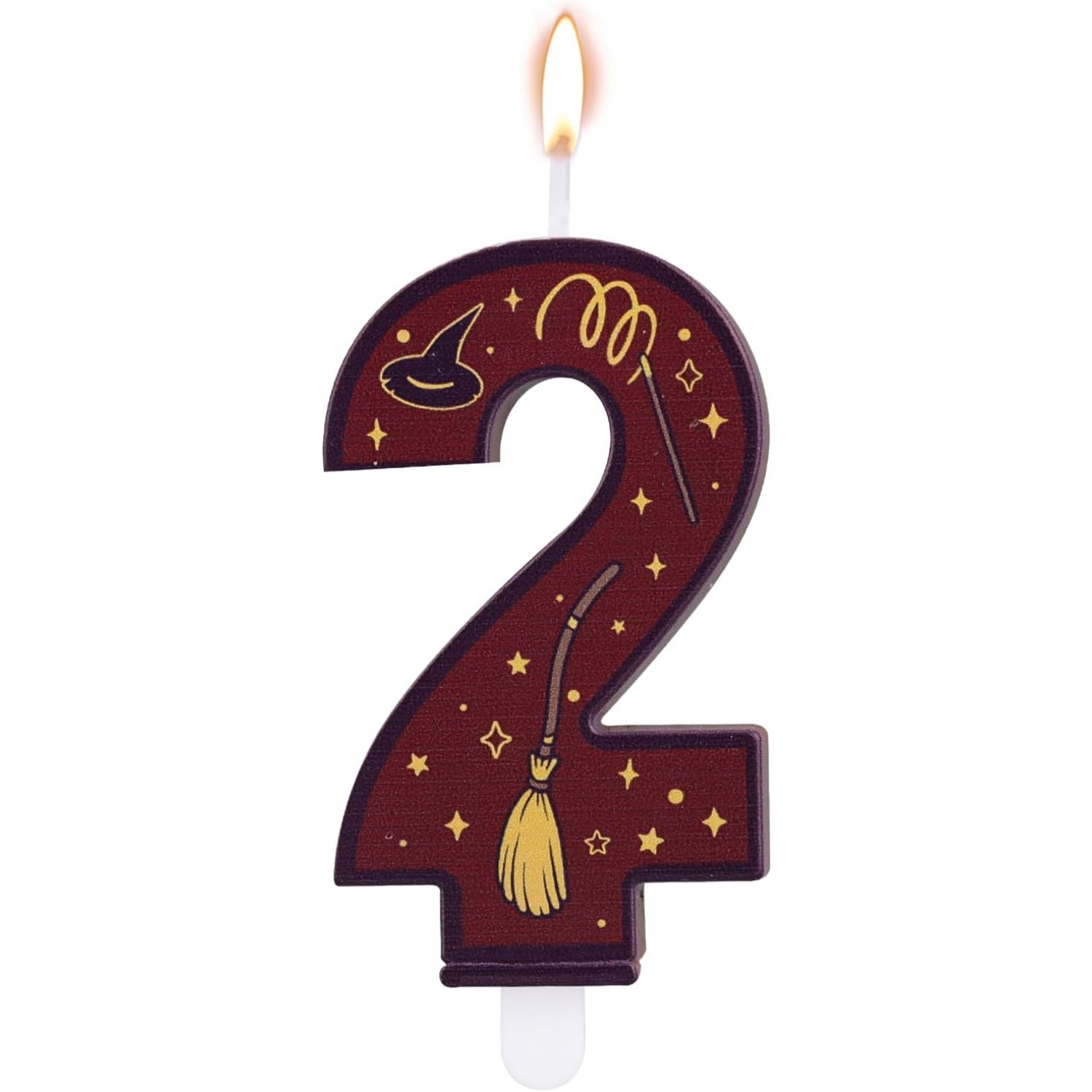1 Set Number 0-9 Magical Theme - Holiday Candle Set 评论和价格