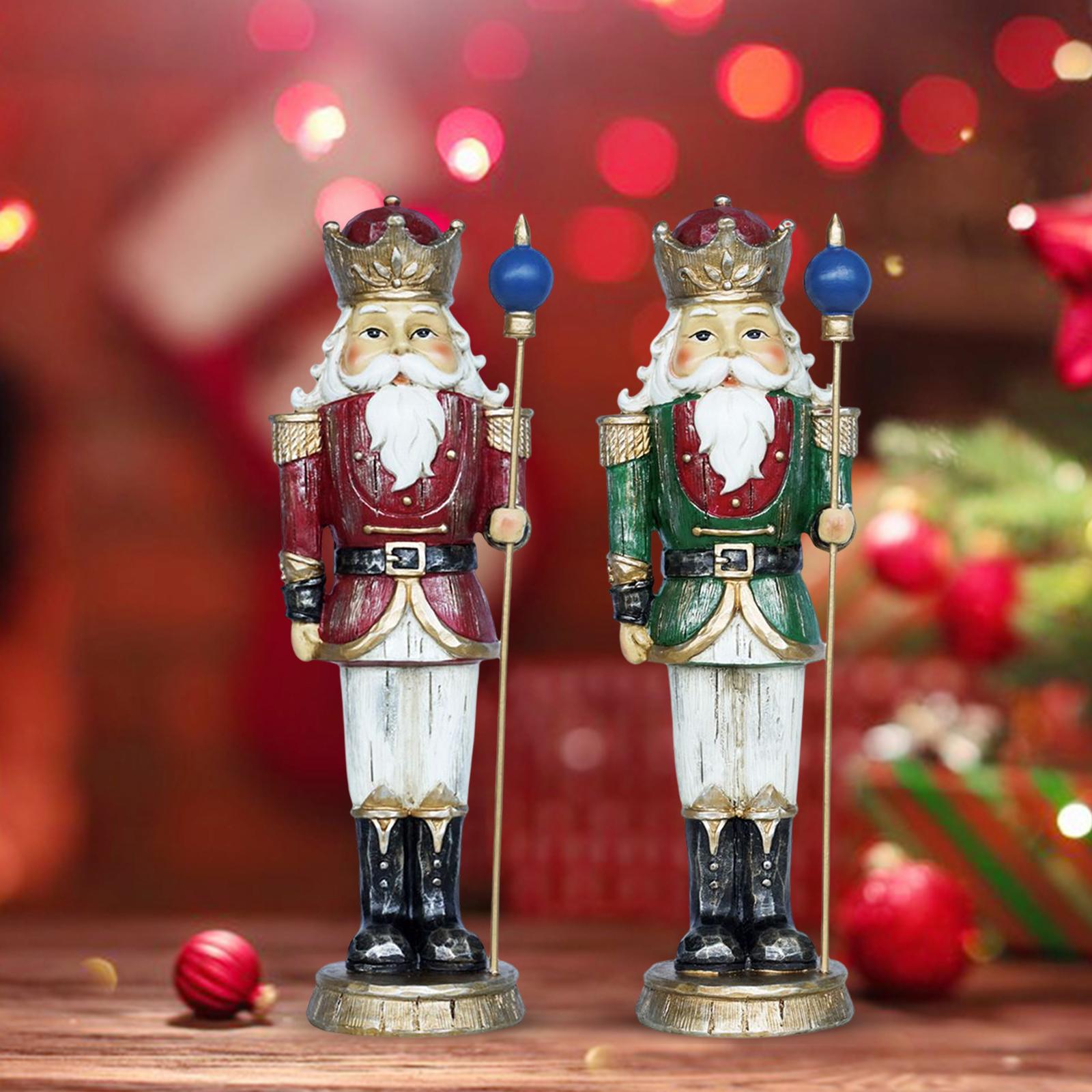 10 Inch Resin Christmas Nutcra - Nutcracker Figurine 评论和价格