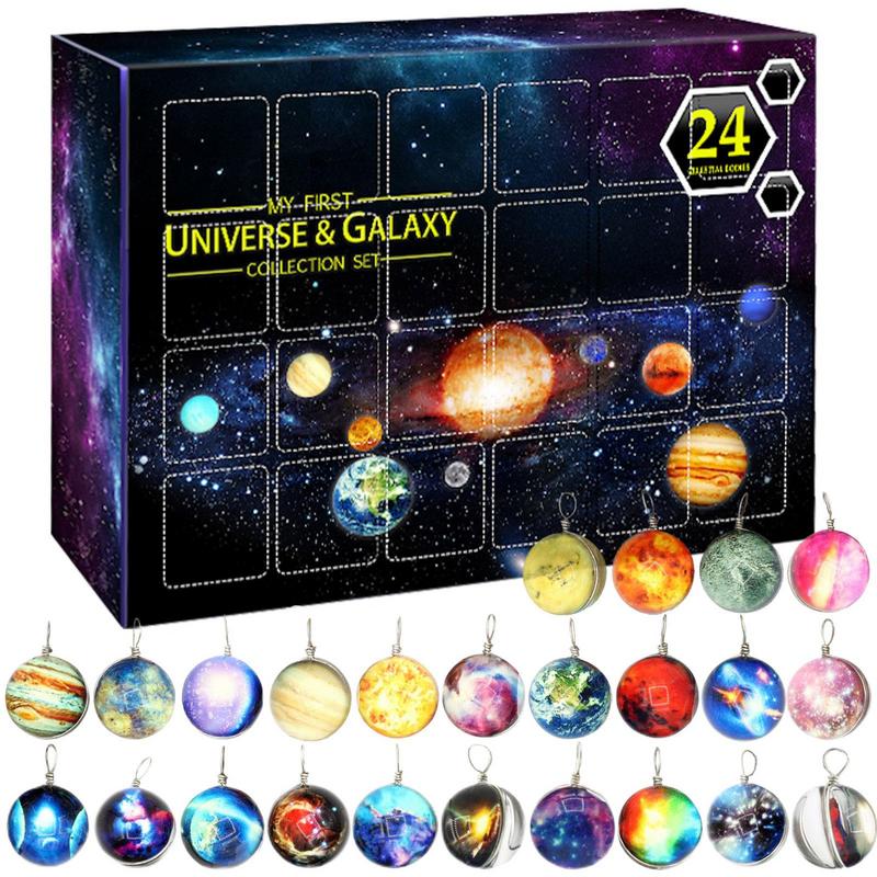 Galaxy Christmas 24 Days Adven - Advent Calendar Gift 评论和价格