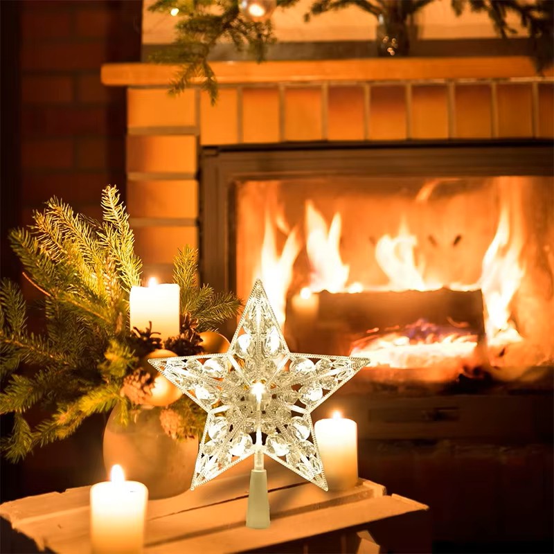 15cm Christmas Glowing Tree To - Star Tree Topper 评论和价格