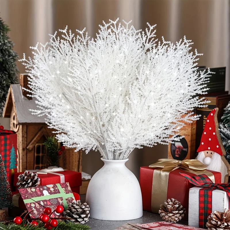 24pcs Christmas Artificial Pin - Christmas Wreath Fake 评论和价格