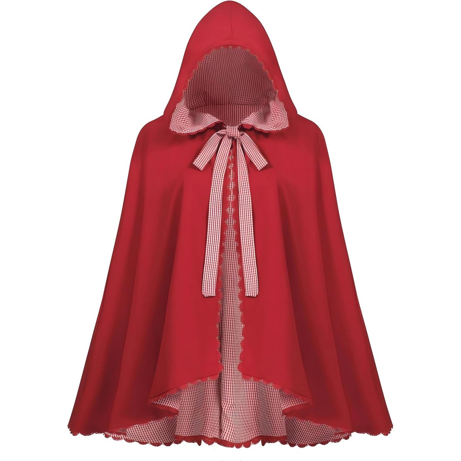 Red Plaid Cape Women's Double  - Christmas Throw Blanket 评论和价格